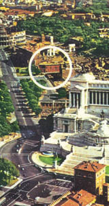 Basilica within circle