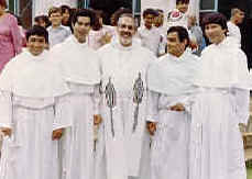 Paraguyan Friars & Fr. Giles 